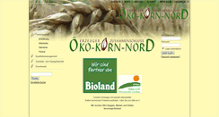 Desktop Screenshot of oeko-korn-nord.de